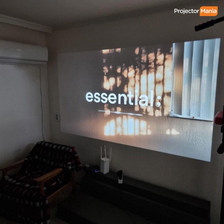  넷플리스로 영화보면서 마무리하는 하루! PJM550F 프로젝터