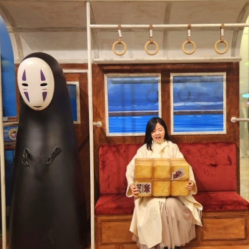  서울 잠실 실내데이트 롯데월드몰 도토리숲 지브리 굿즈 소품샵