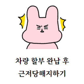 차량 할부 완납했더니 근저당해지 ? (현대캐피탈)