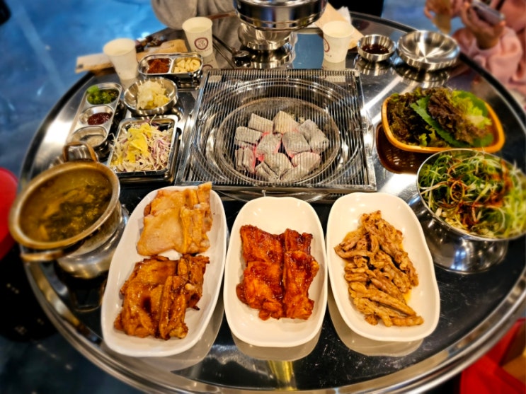  구미 옥계 맛집 계모임 부드러운 닭구이가 예술 술집 추천