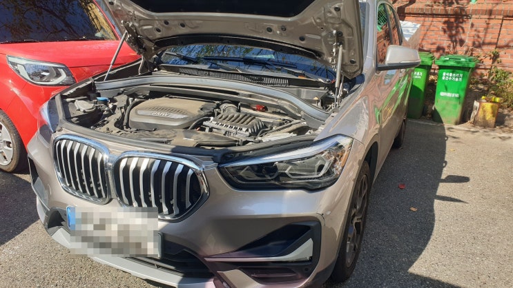  BMW X1 배터리 부산 출장 밧데리로 교체[F48]