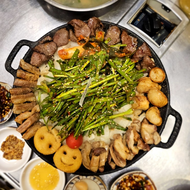  구미 산동 맛집 미소곱창 전복 조개탕 서비스 최고 술집 추천