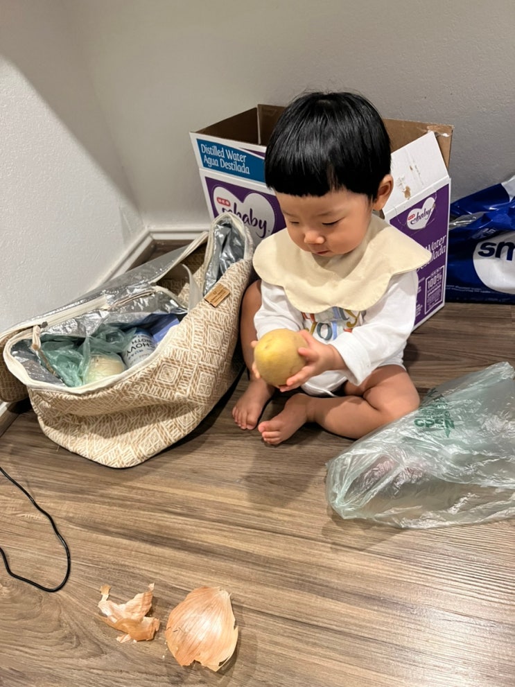  15개월아기 발달상황/홈굿즈 포트메리온 쇼핑... 일상