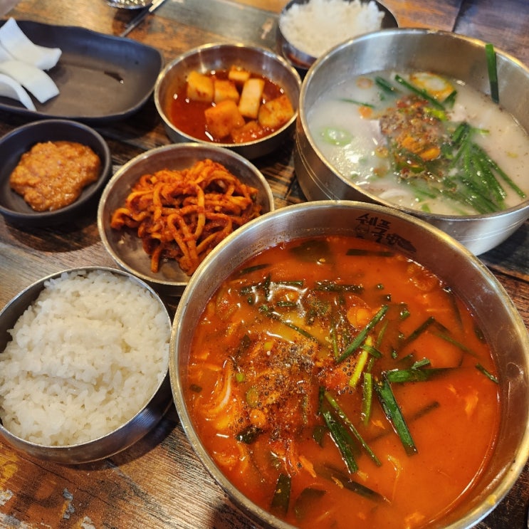  인천 연수동 맛집 가성비 국밥 8천원, 한성 국밥