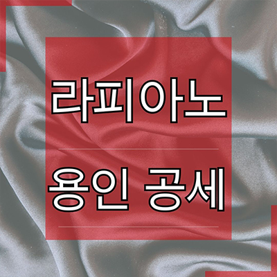  라피아노 용인공세 타운하우스 기흥구 공세지구 단독주택 공세동 세컨하우스 분양가격 모델하우스 방문