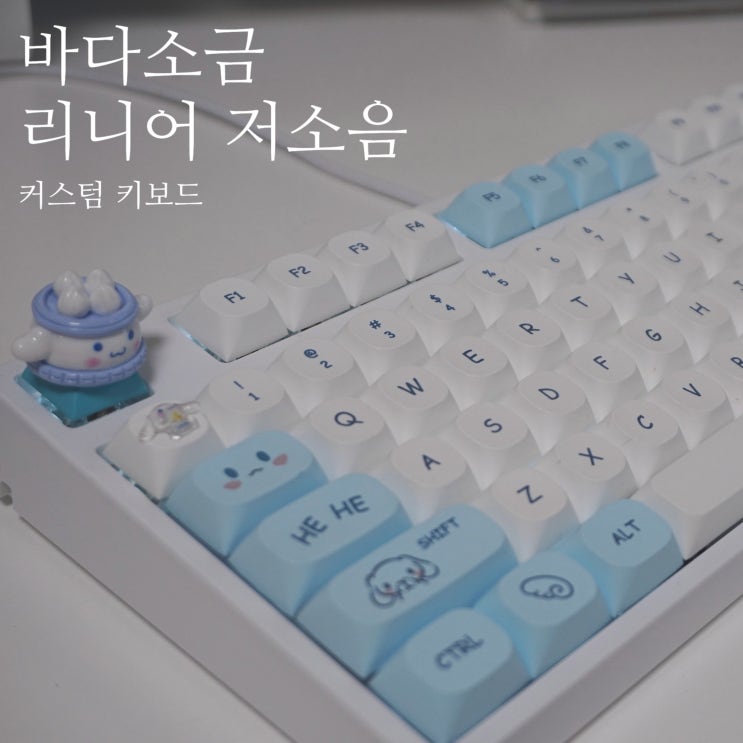  [커스텀 키보드 입문] 하이무 바다소금 저소음축