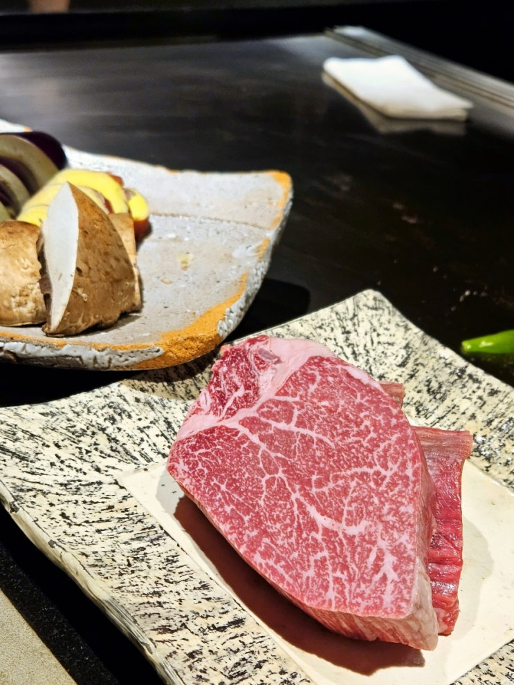  [일본 오사카] 야경맛집 콘래드호텔 40층 데판야끼 디너코스 리뷰 / KURA (예약 가이드)
