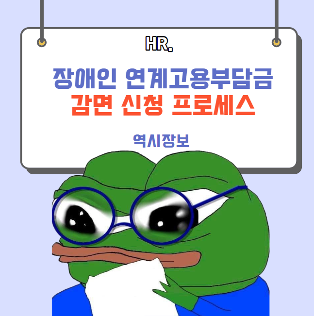  2024 장애인 연계고용 고용부담금 감면 신청 일정, 신청서, 계산 방법, 필요 서류, 신청 방법 등