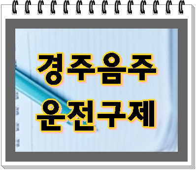  음주운전 구제 경주 행정사를 통해 조력을 받아야