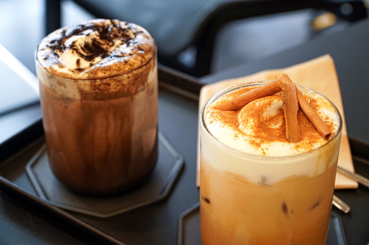  광주 애견동반 가능한 쌍촌동 카페 딥다크 커피(DEEP DARK COFFEE) 디저트 후기