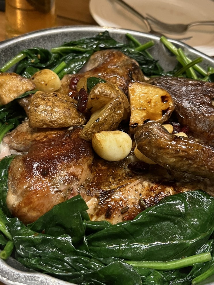  [문래 맛집] 문래 양키통닭 본점 2호점 웨이팅 더 빠른 곳 / 시금치 통닭 찐 후기
