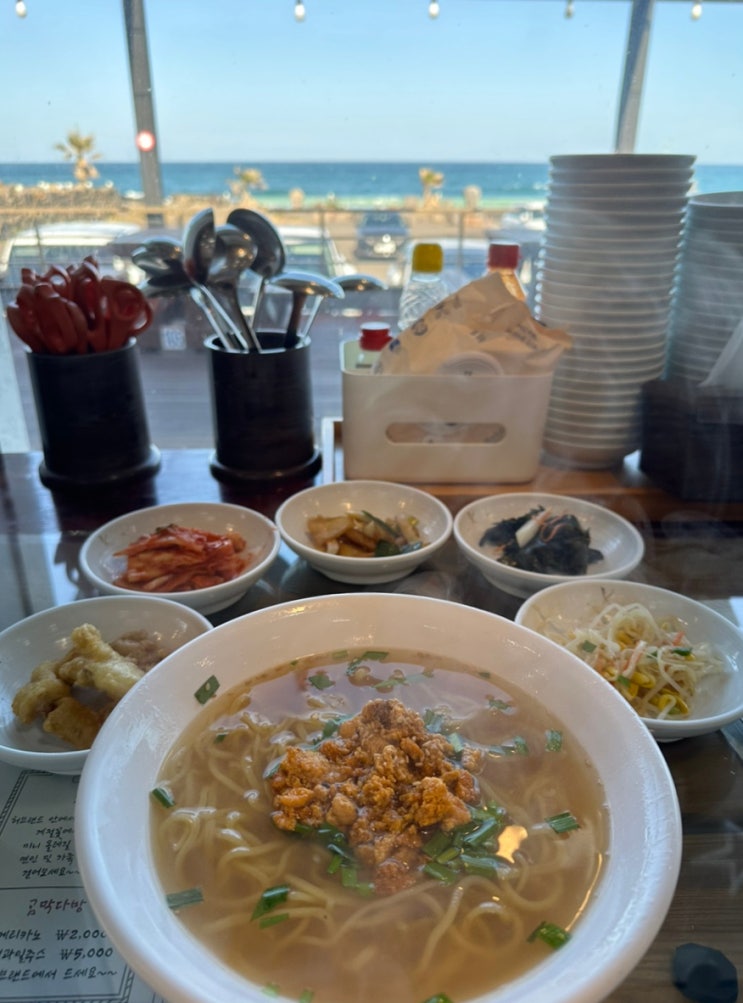 제주 구좌읍 / 제주 동쪽 여행 맛집 성게국수가 맛있는 곰막식당 (주차, 웨이팅 정보, 성게국수)