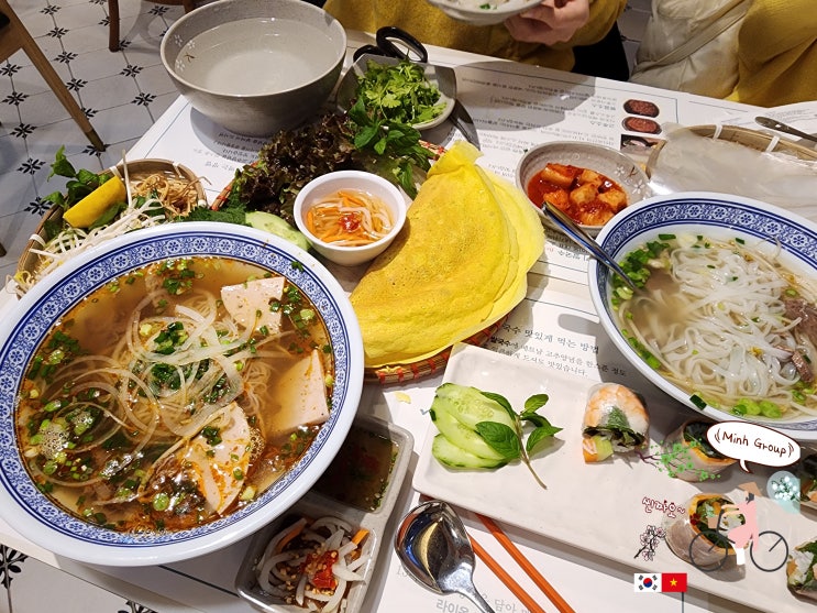 라이옥 전포점에서 즐긴 베트남의 맛, 소고기 쌀국수와 분보후에, 반쎄오, 월남쌈 - 전포동 쌀국수의 진수를 만나다