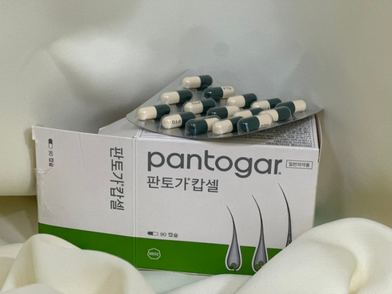 탈모고민, 손 발톱 성장에 도움을주는 [판토가캅셀] 약국 내돈내산 구매후기