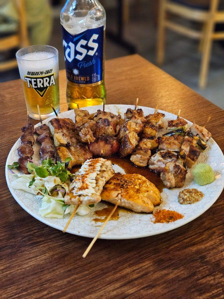  [수원 호매실 술집] 모듬꼬치 명란크림짬뽕 하이볼이 맛있는 이자카야 <심심(心深)>