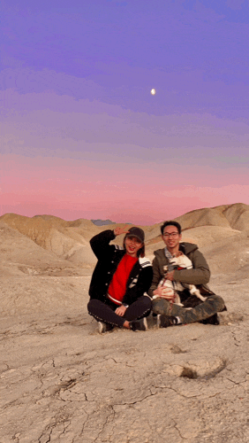 [샌프란↔데스밸리] 미서부 로드트립 Day2-⑤ 강아지랑 함께 가는 선셋 포인트! Twenty Mule Team Canyon (Death Valley National Park)
