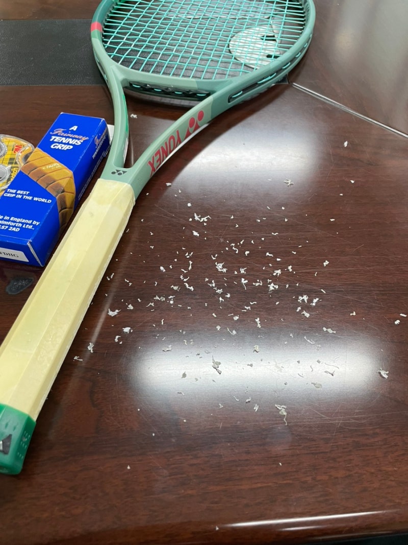 테니스 원그립 교체/ 페어웨이 가죽 그립 : 네이버 블로그