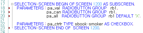  [ABAP] SELECTION SCREEN 입력 값 체크