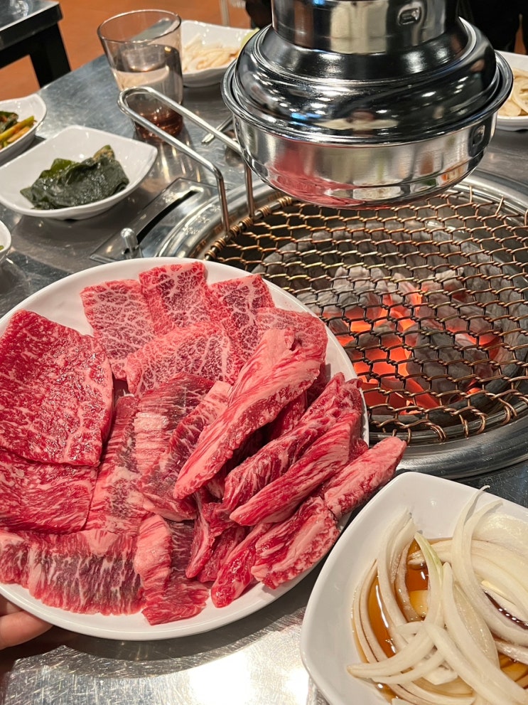  용호동고기집 김해한우뒷고기 용호점 가족외식으로 좋은 W스퀘어맛집