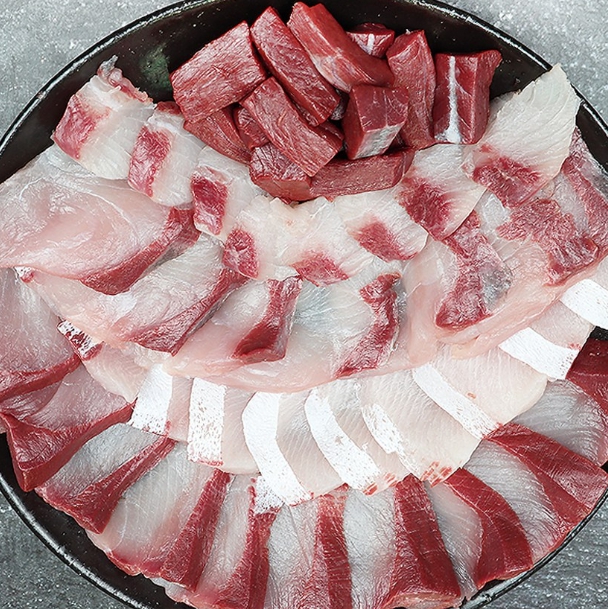  겨울철 제철 생선(제철 음식, 제철 생선, 회, 해산물)