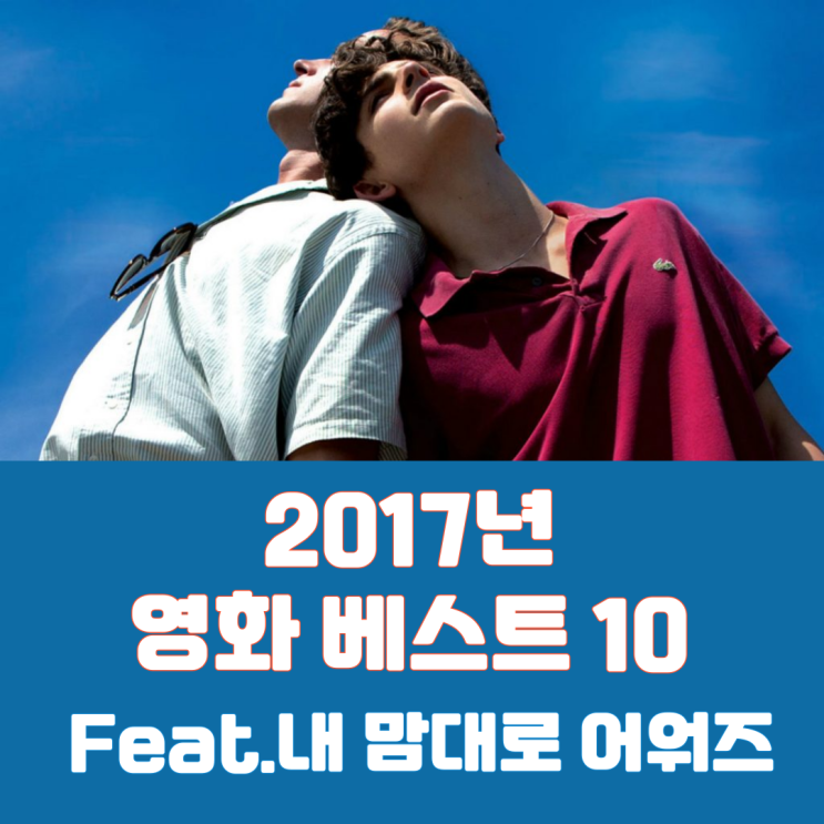  2017년 영화 베스트10(Feat. 내 맘대로 어워즈)