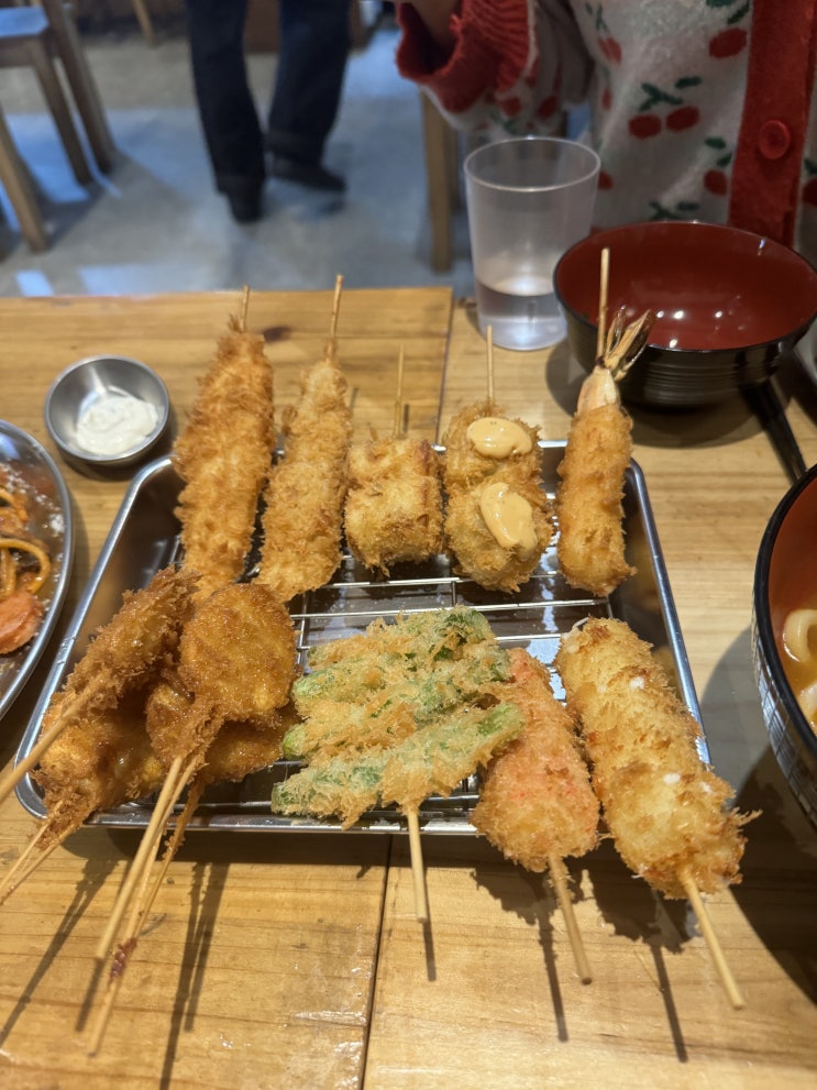  청주 충북대 튀김 꼬치 맛집 "쿠시카츠 쿠시태" 튀김 꼬치/ 하이볼 맛있는 술집 내돈내산 추천!!