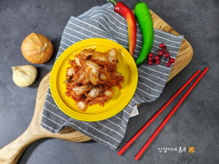  국내산맛김치 산천어 젓갈로 만든 천년가김치 배추김치 추천