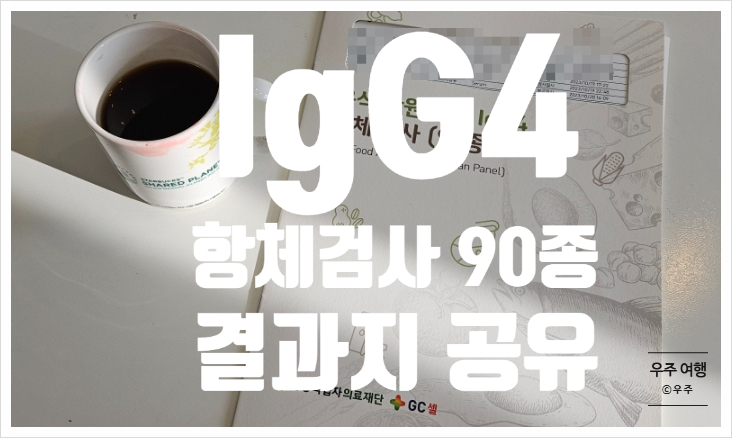 lgG4 음식물 알러지 검사 항목