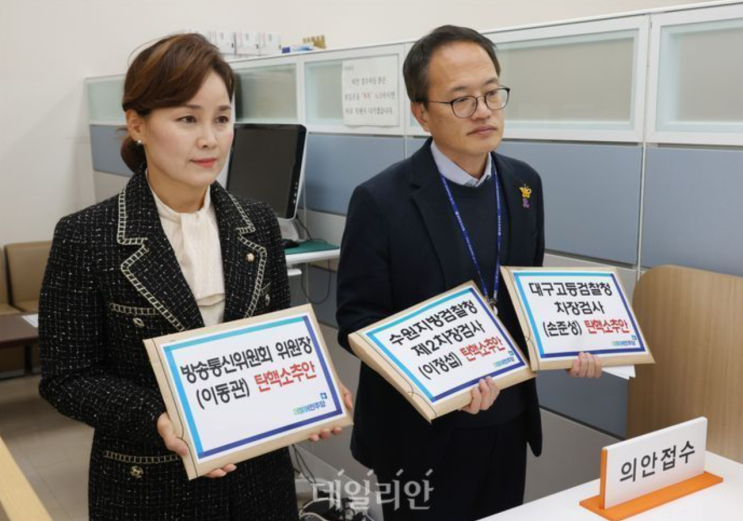 "<b>기각</b> 뻔히 보이는데도 습관성 <b>검사 탄핵</b>, 정치적 목적…정치권... 