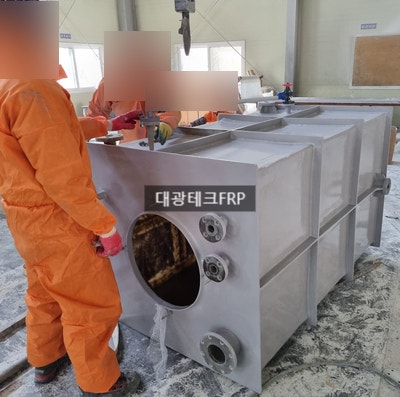  FRP사각 물탱크 제작,납품