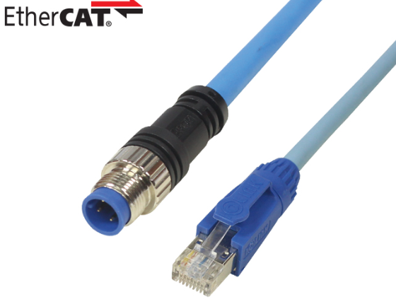  EtherCAT M12 / RJ45 케이블 M12C-ㅁEC 시리즈