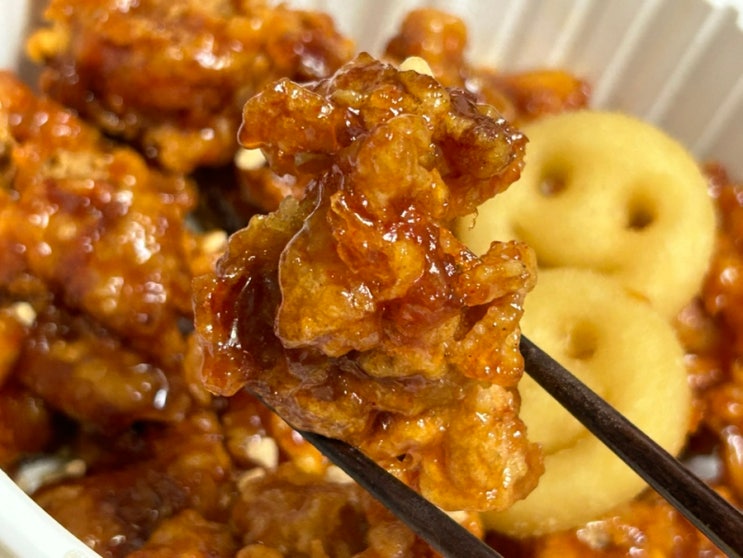  부평 닭강정 맛집 장옥분의 신포닭강정 배달 가성비 최고