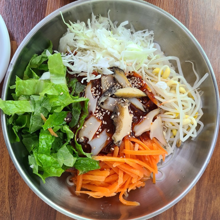  제주 에코랜드 주변 맛집 면 주막 (Feat 전복 비빔국수, 고기 국수)