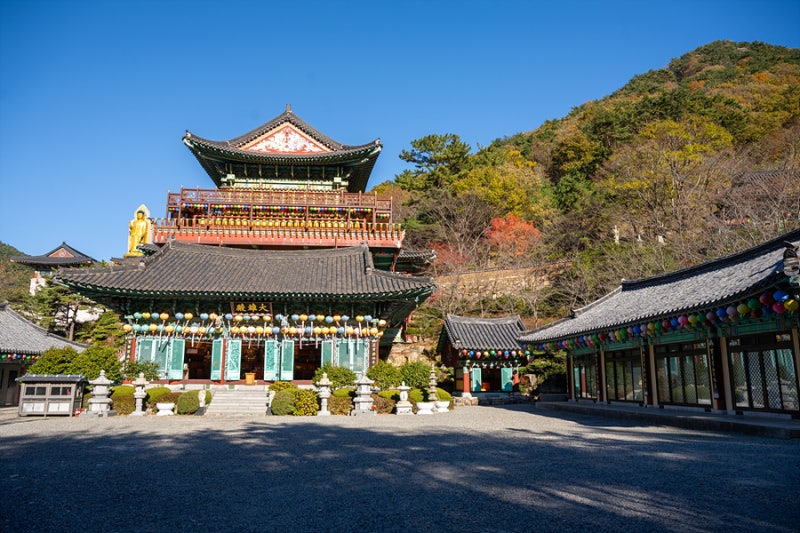전국 유명 사찰 경남 가볼만한 절 사천 와룡산 백천사 국내 힐링여행
