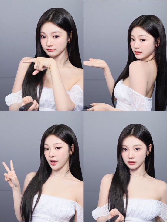  에스파 닝닝 패션 헤어 메이크업 미모포텐 터지고 있는 이유