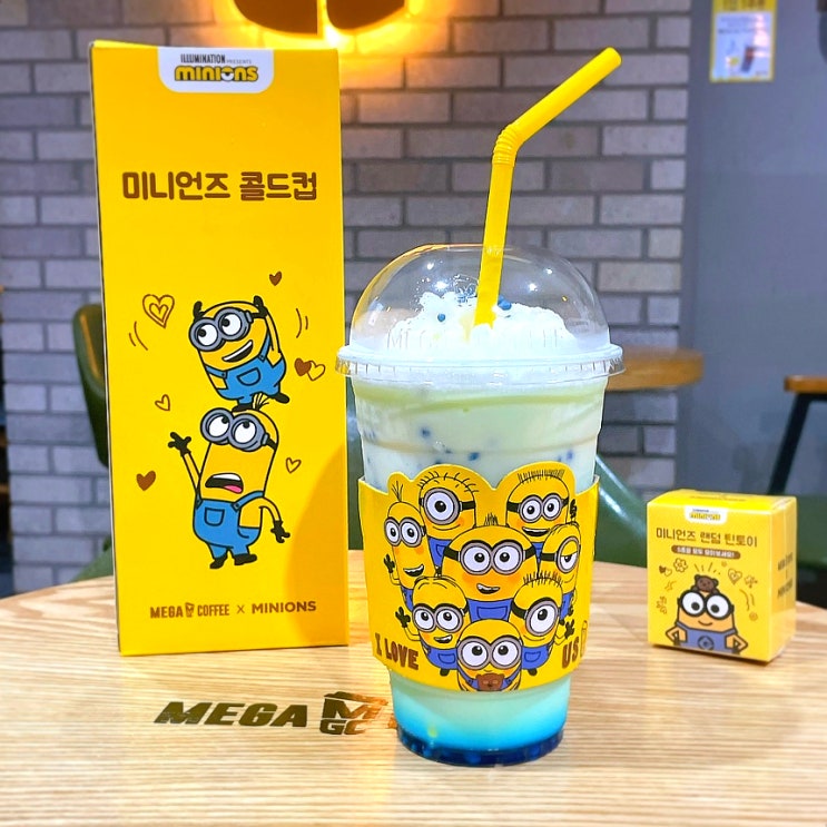 메가커피 메뉴 가격 미니언즈 팝핑 스무디언즈 신메뉴 메가커피 메뉴 가격 미니언즈 팝핑 스무디언즈 신메뉴