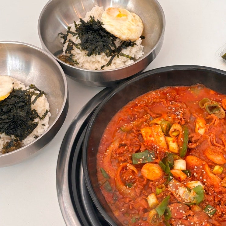  원주 무실동 한식 맛집, 제육짜글이 김치찌개가 맛있는 청년찌개 원주점