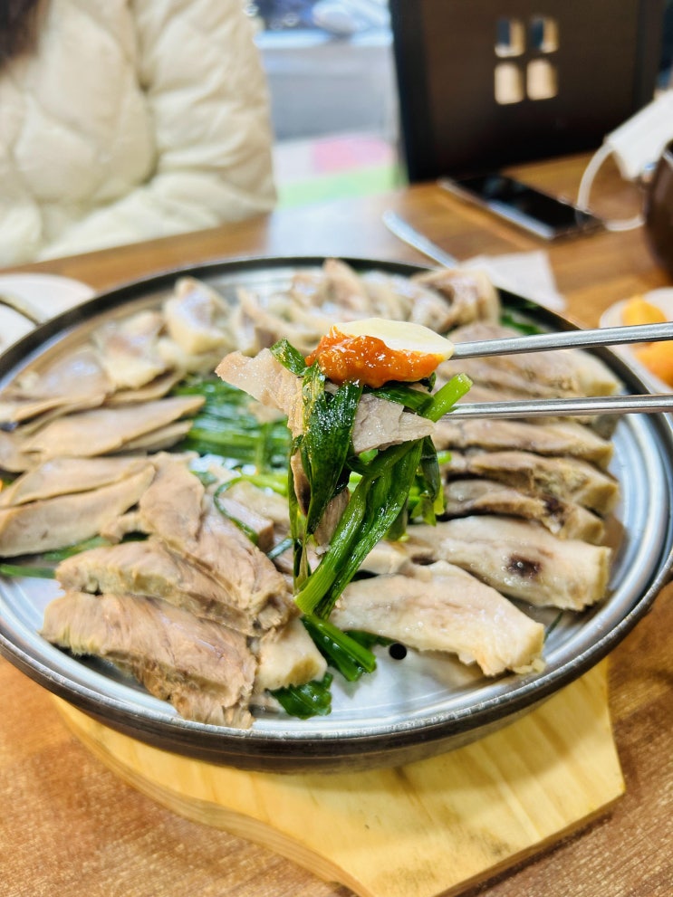 인천 용현동 순대국 소머리국밥 맛집 정동진순대국