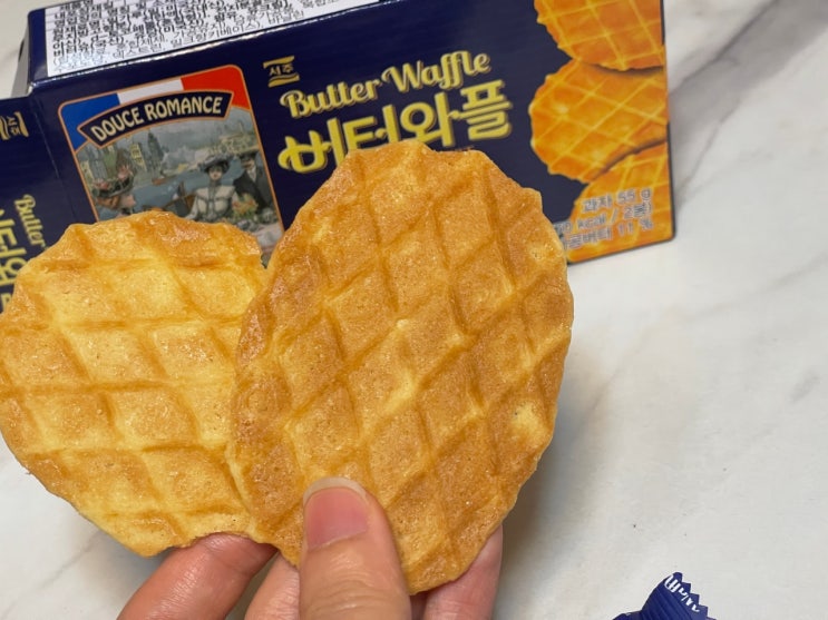 고소한 버터향나는 서주 버터와플