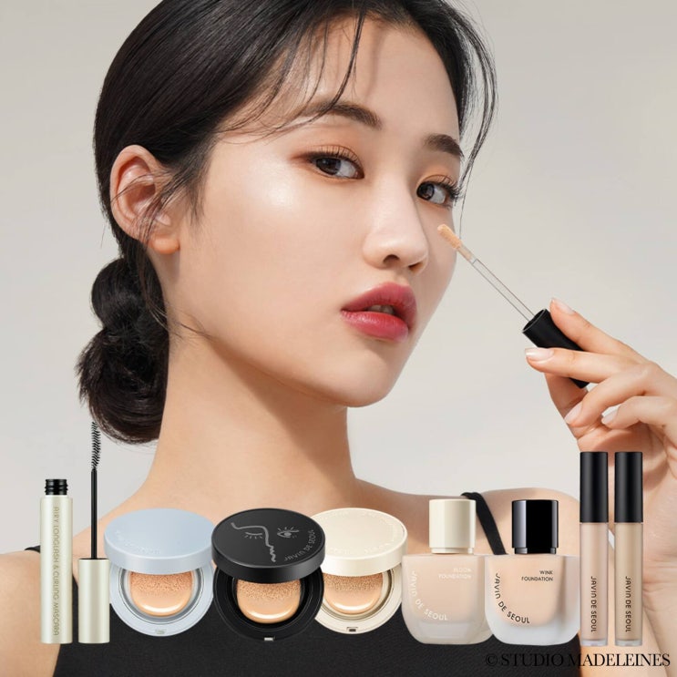  뷰티 모델섭외: 컨실러, 파운데이션 촬영 / 홈페이지 메인배너사진