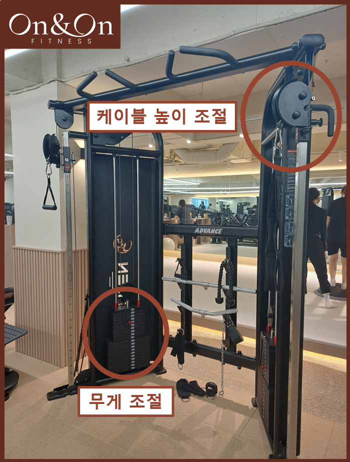  케이블 머신 운동방법/ 케이블 푸쉬다운