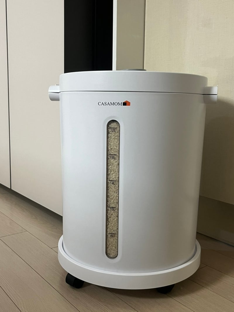 진공 쌀통 20kg 가성비템 추천 까사맘 1년이상 사용후기