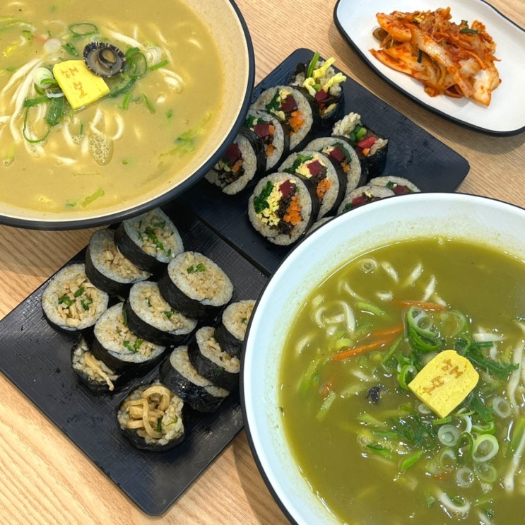  주차 가능한 영등포 타임스퀘어 맛집, 해보칼국수