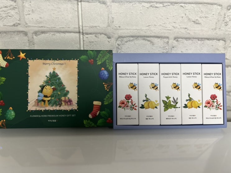 크리스마스 센스있는 선물추천 새농부팜 꿀 선물세트