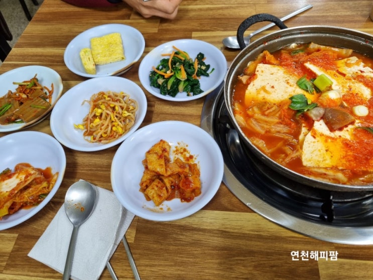  연천파크골프장인근 연천두부맛집 할머니 고향순두부