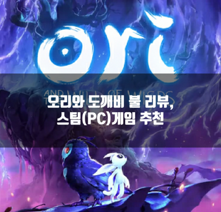 오리와 도깨비 불 리뷰, 스팀(PC)게임추천 오리와 도깨비 불 리뷰, 스팀(PC)게임추천