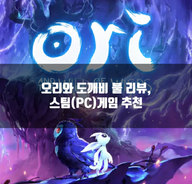 오리와 도깨비 불 리뷰, 스팀(PC)게임추천