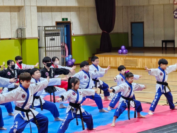  오윤 아윤 무예합기도 공개심사