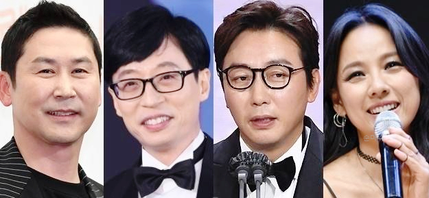 개그맨 신동엽 <b>유재석</b> <b>이경규</b> <b>강호동</b> 박명수 가수 탁재훈... 