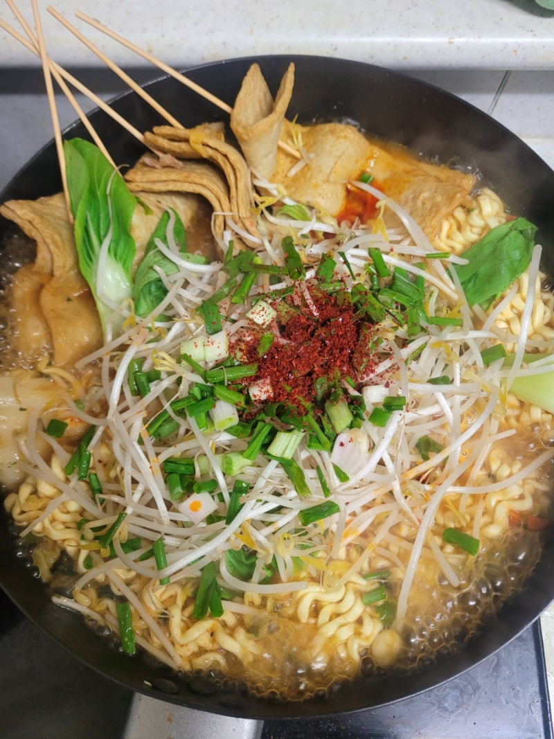 진짬뽕 라면으로 어묵탕 만들기 레시피, 맛있게 끓이는 인생 짬뽕 라면